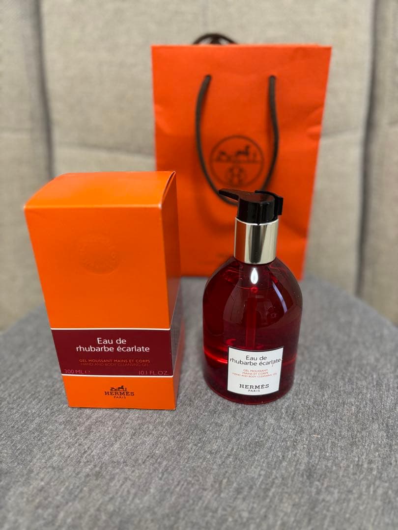 エルメス シャワージェル オードゥルバーブエカルラット Hermes エルメス ヘア＆ボディ シャワージェル オー ドゥ ルバーブ