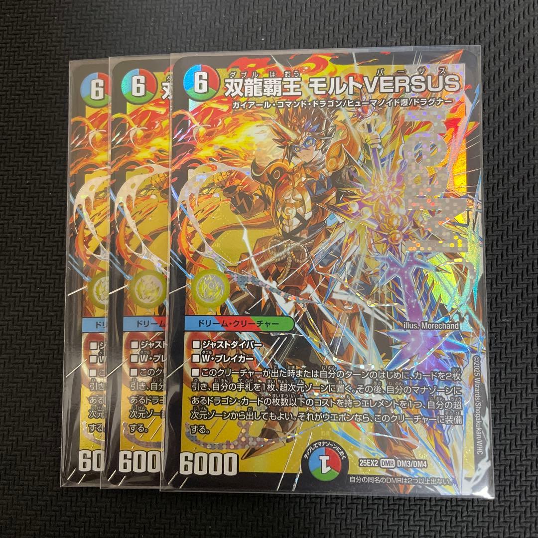 デュエルマスターズ　モルトversus デュエル・マスターズ DXカードスリーブ 双龍覇王 モルトVERSUS