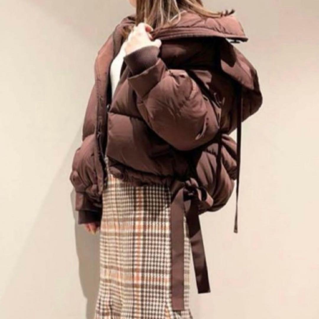 SNIDEL 西川アップサイクルショートダウン