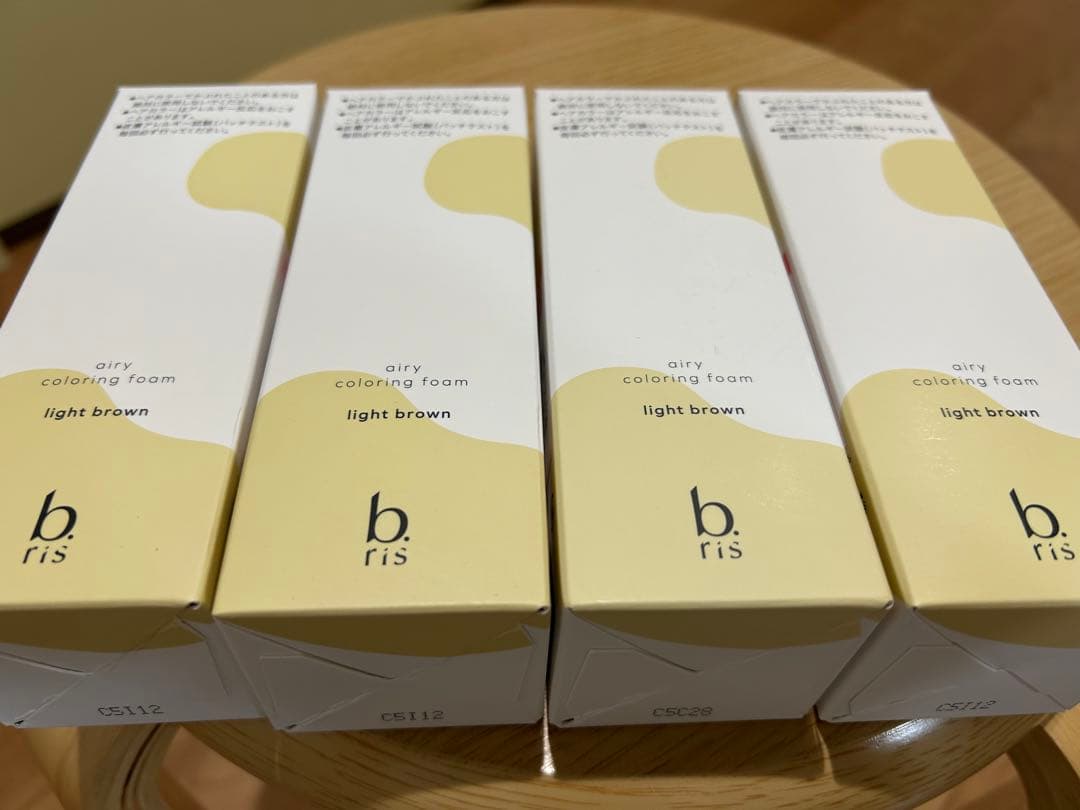 b.ris airy coloring foam ライトブラウン 4個セット b.ris / b.ris airy coloring foam ライトブラウンの公式商品情報