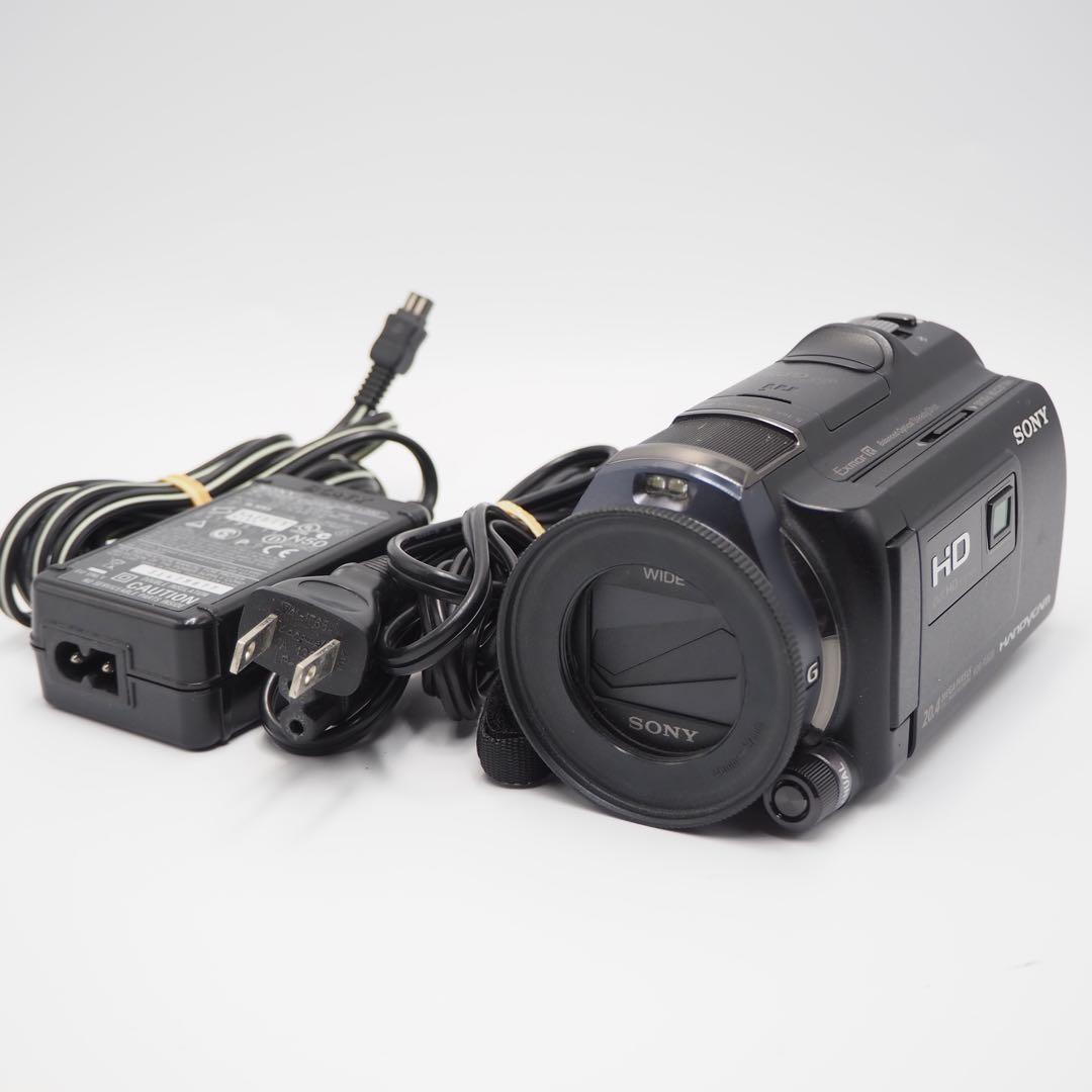 ビデオカメラ SONY HDR-PJ630 リモコン付き 付属品あり HDR-PJ630V 特長 : 快適な操作性 | デジタルビデオカメラ Handycam