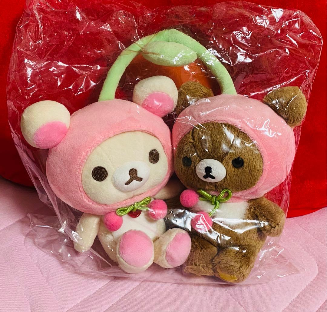 リラックマ フルーツ なかよし ぬいぐるみ　コリラックマ　チャイロイコグマ Amazon.co.jp: 【リラックマストア限定】「チャイロイコグマのお友達