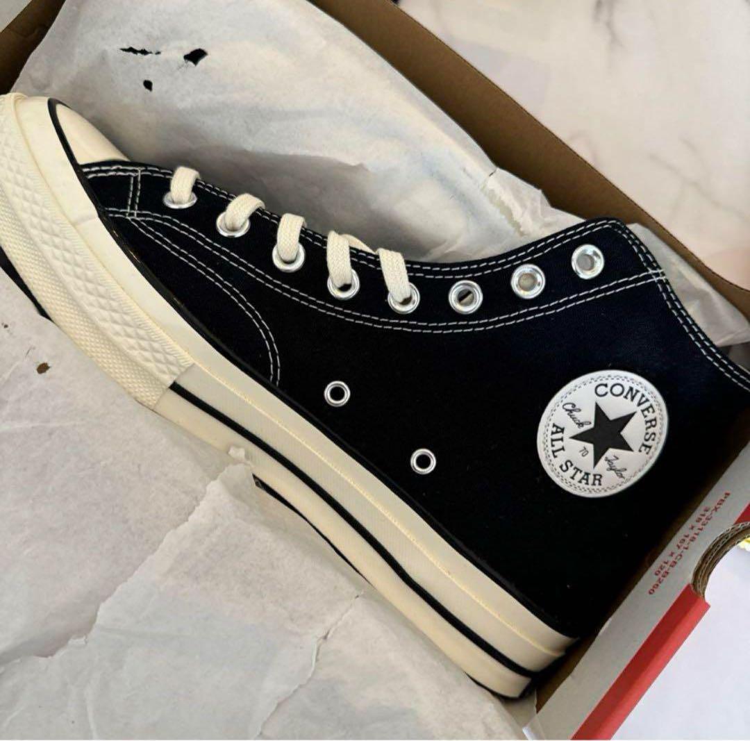 ct70 コンバース　チャックテイラー　ブラック　26.5cm US8