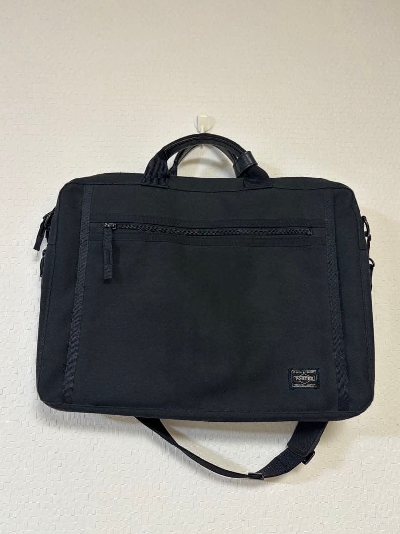 池*友様 【美品】PORTER CLIP 2WAYビジネスバッグ ポーター ブラ