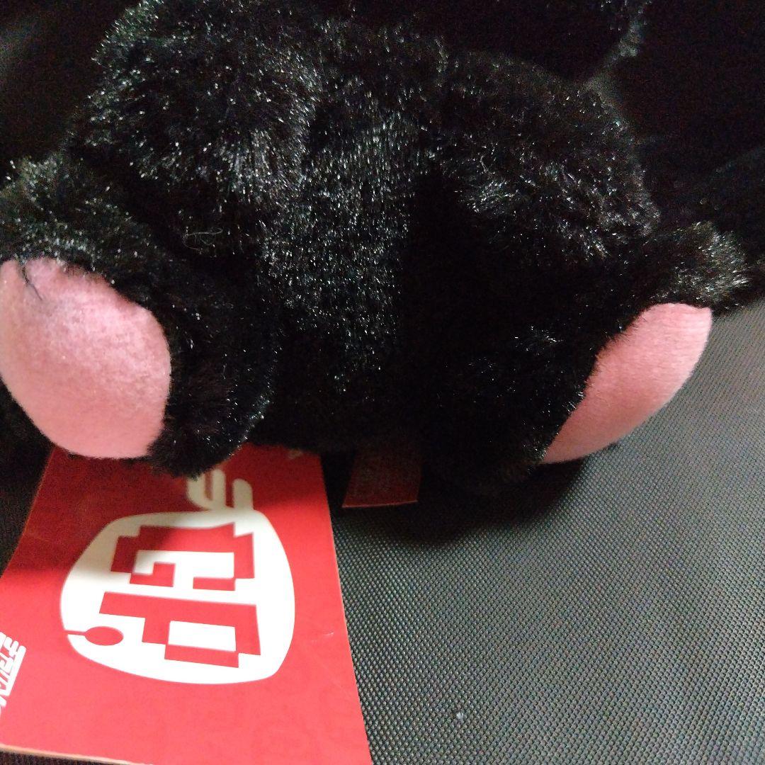 非売品 チャックスGP 汎用うさぎ ぬいぐるみ 冬毛ver ブラック ピンク