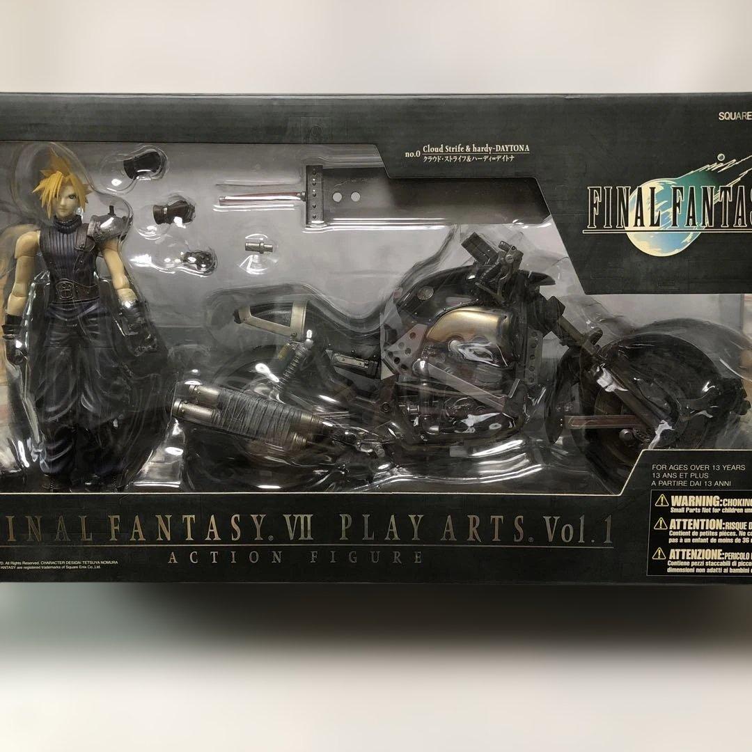 ファナルファンタジー　クラウド・ストライフ＆ハーディ=デイトナ ファイナルファンタジーVII ブリングアーツ クラウド・ストライフ