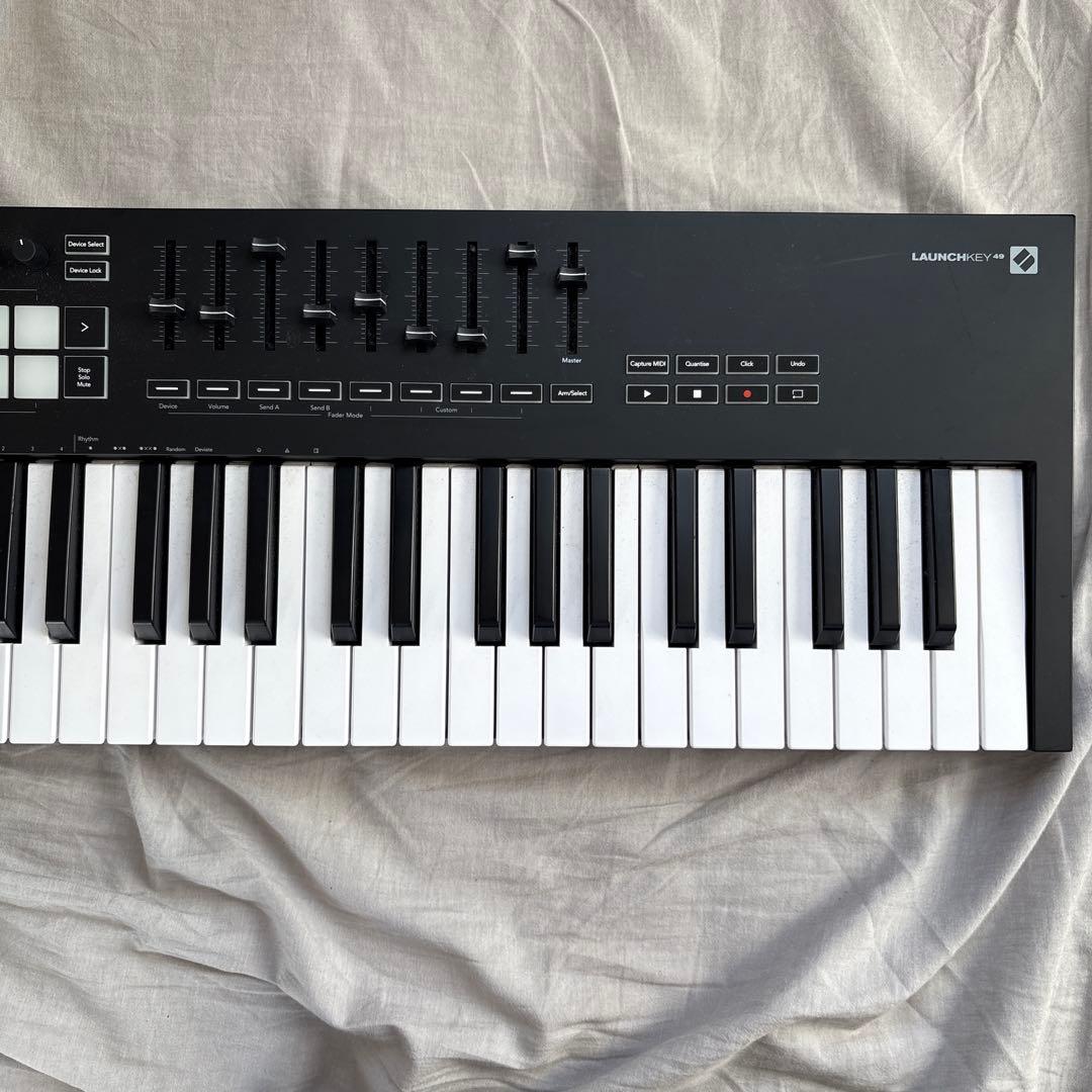 MIDIキーボード LAUNCHKEY 49 Novation NOVATION ( ノベーション ) Launchkey 49 MK4 USB-MIDIキーボード 送料