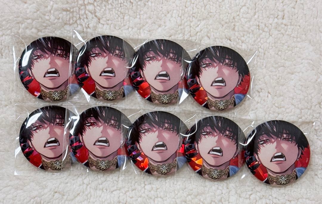 ファントムバスターズ ファボテリア 缶バッジ 宍喰野虎落 ファンバス ファントムバスターズ ファンバス サンリオ 宍喰野虎落 缶バッジ