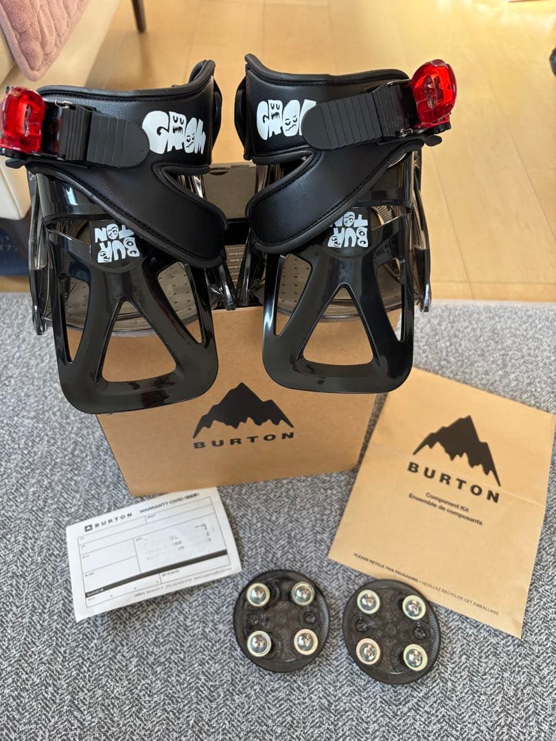 BURTON バートン スノーボード ビンディング キッズ　Grom グロムM