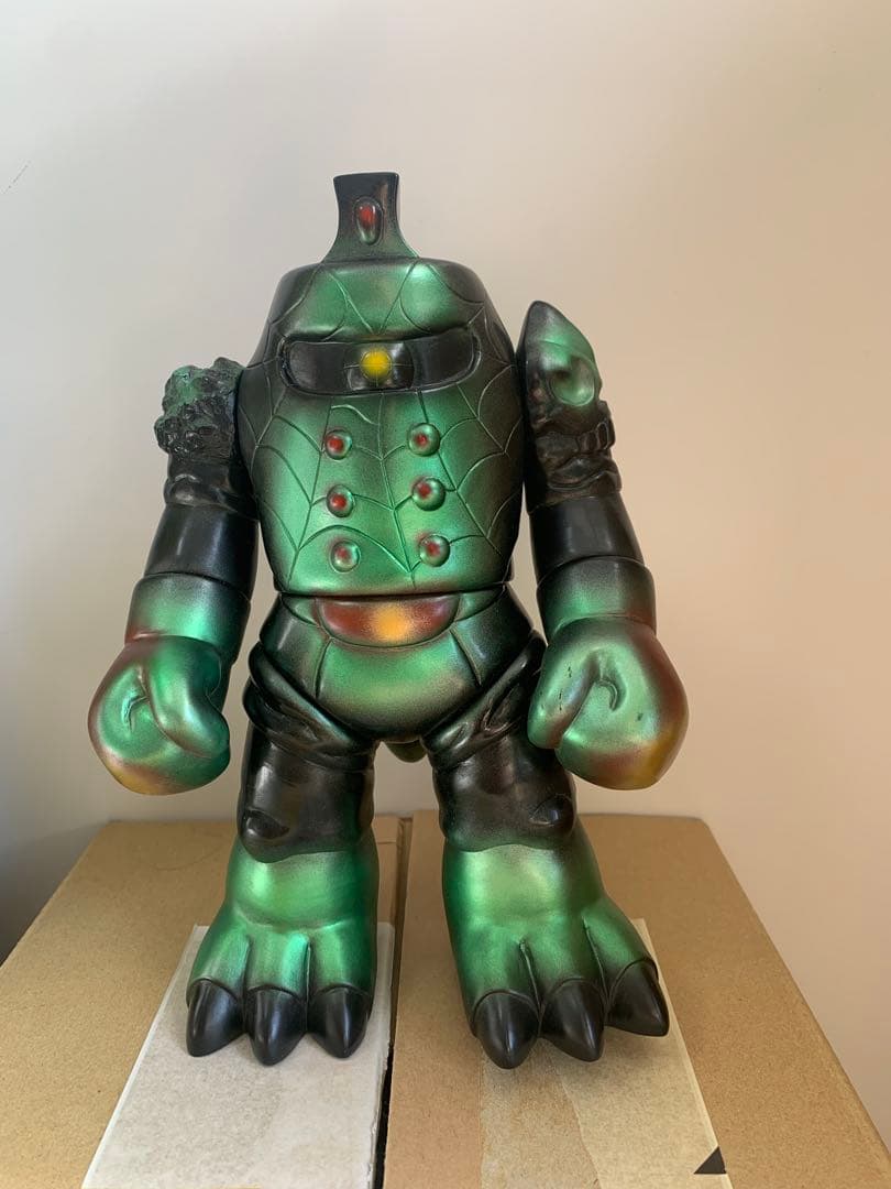 ビガロイド REAL HEAD 真頭玩具 怪獣軒 モビル獣 グリーン