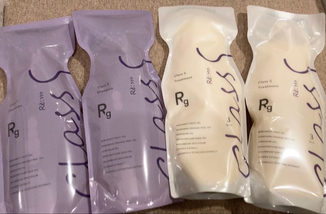 アジュバン クラスエス Rシャンプー600ml・トリートメント600g×2セット