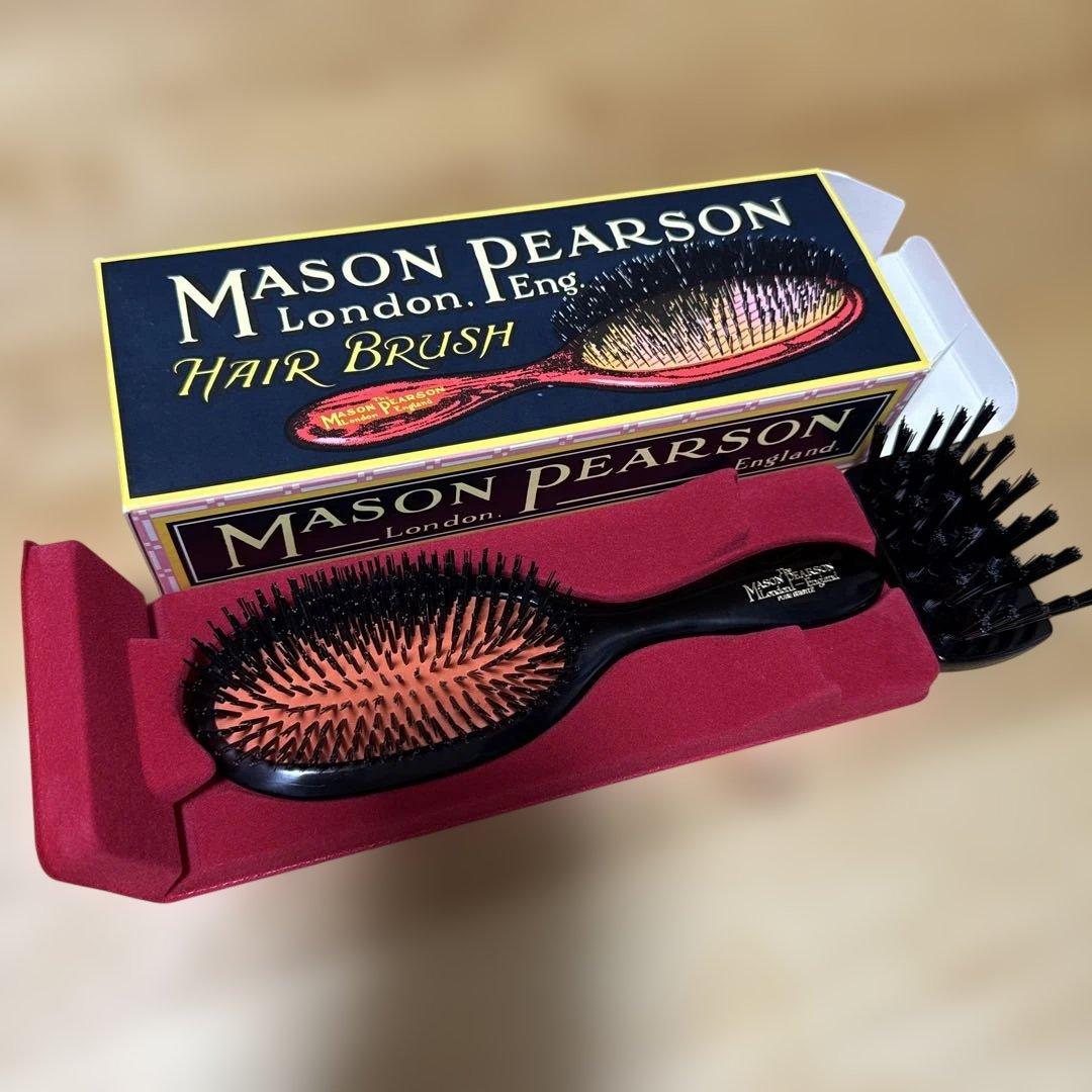 MASON PEARSON HANDY BRISTLE ヘアブラシ Mason Pearson Handy Sensitive Bristle Brush – Smallflower