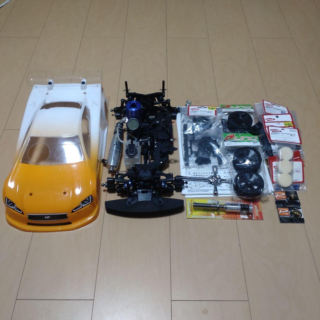 京商　fw05s エンジン　ボディ付キット中古品 京商 fw05s エンジン ボディ付キット中古品