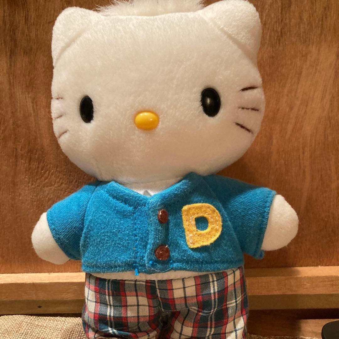 レトロ ハローキティ ダニエル ぬいぐるみ 2001年 非売品 レア品