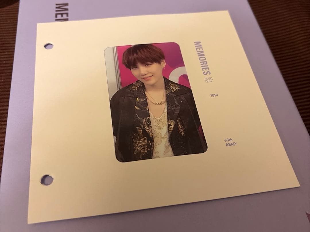 BTS MEMORIES 2018 Blu-ray トレカ SUGA ユンギ