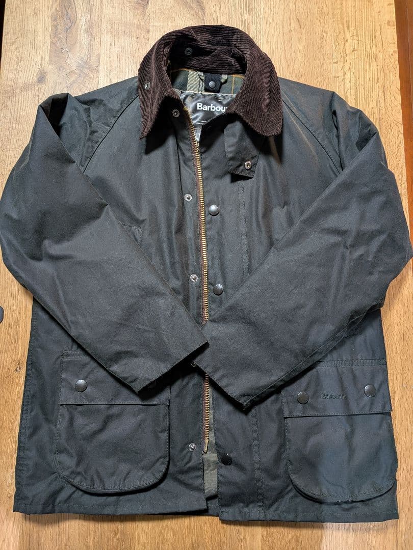 美品 バブアー ビデイル セージ クラシックフィット