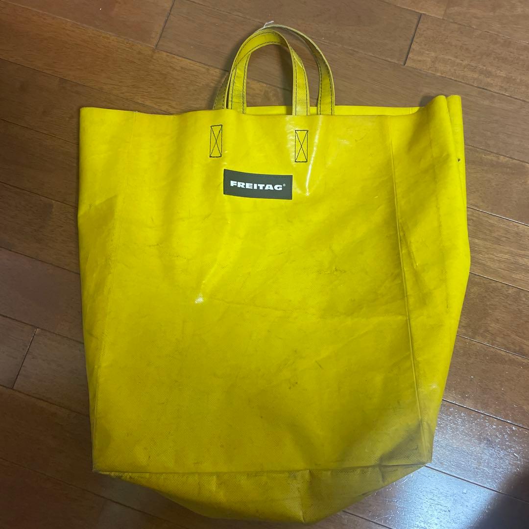 FREITAG イエロートートバッグ