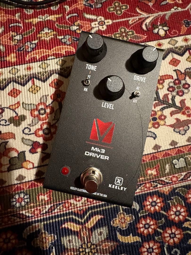 KEELEY MK-3 D ギターエフェクター keeley Mk3 Driver - Andy Timmons Full Range Overdrive（キーリー
