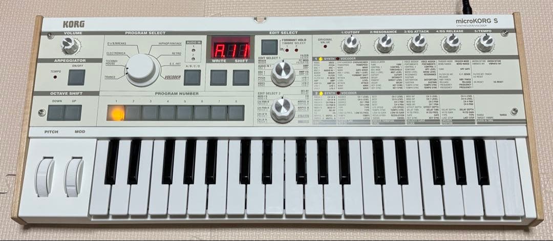 完全動作美品 KORG microKORG S microKORG S