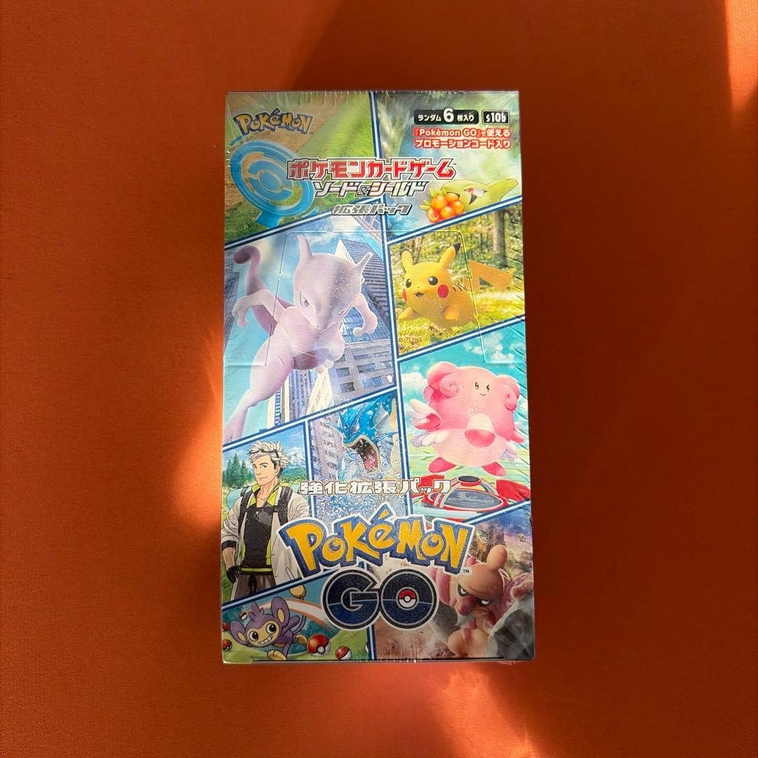 ポケモンGO ソード・シールドカードセット box 未開封シュリンク付き