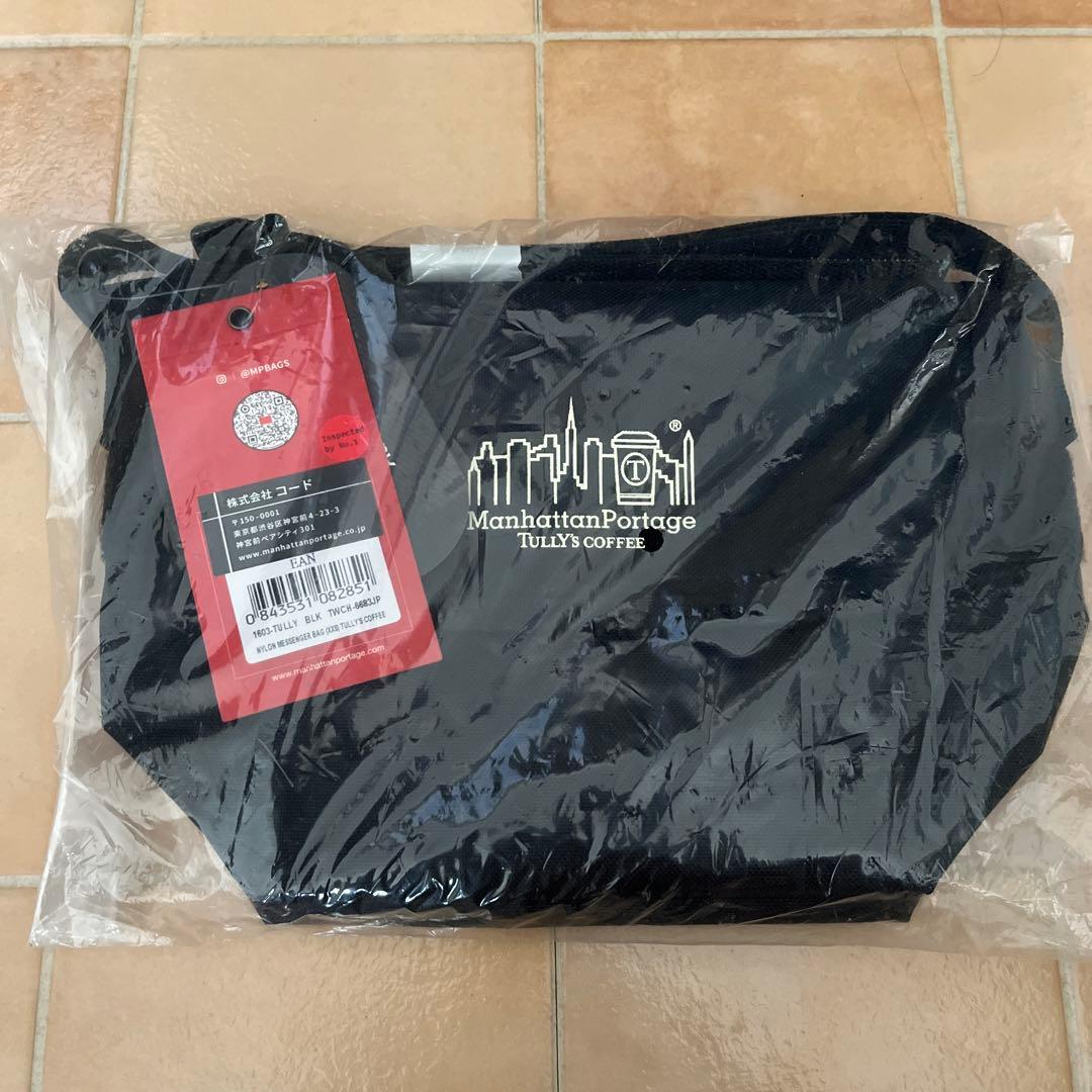 タリーズコーヒー×マンハッタンポーテージ コラボメッセンジャーバッグ（XS） タリーズコーヒー、「マンハッタンポーテージ」とコラボした