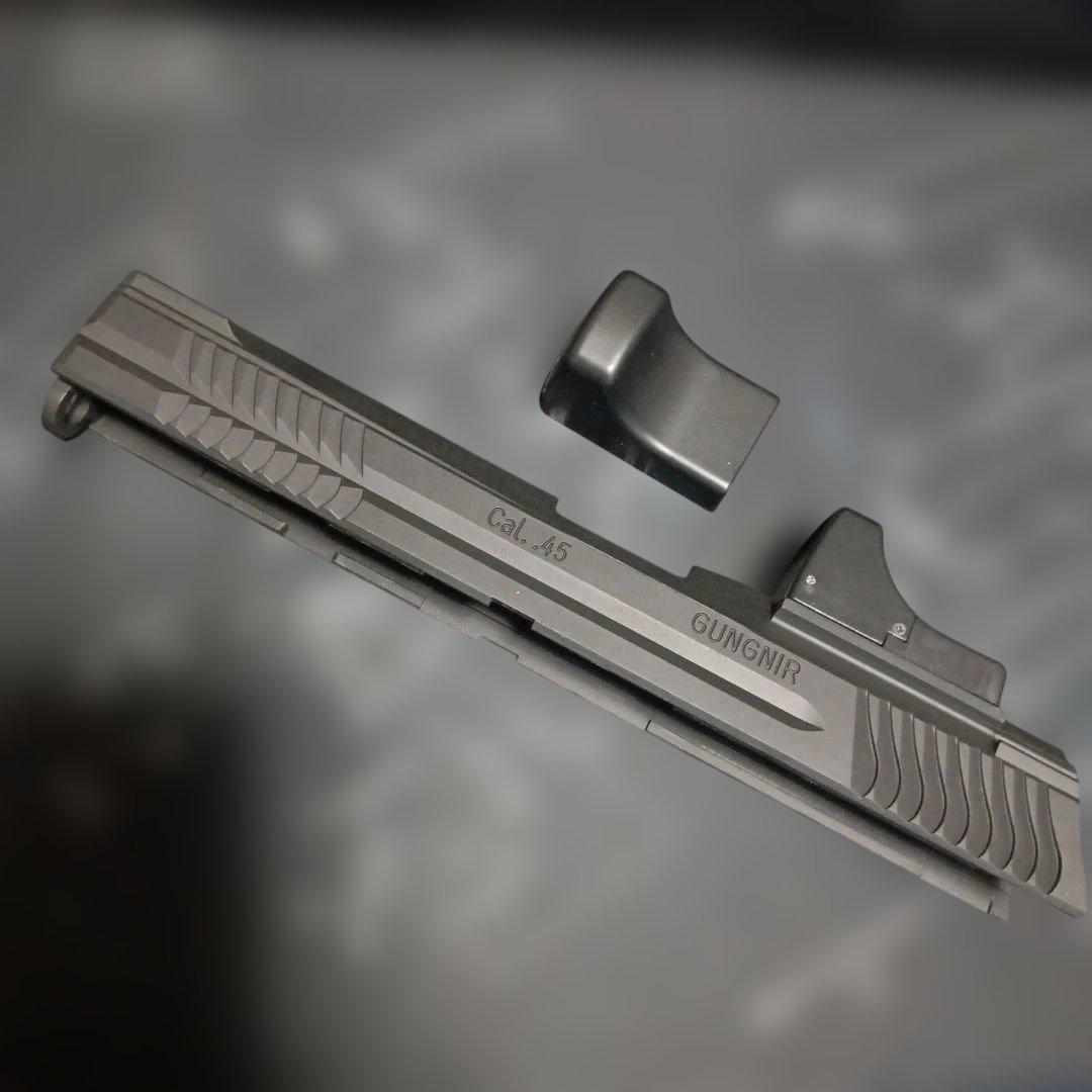 東京マルイ　ソーコムmk23 用スライド　ライラクス　ガングニール