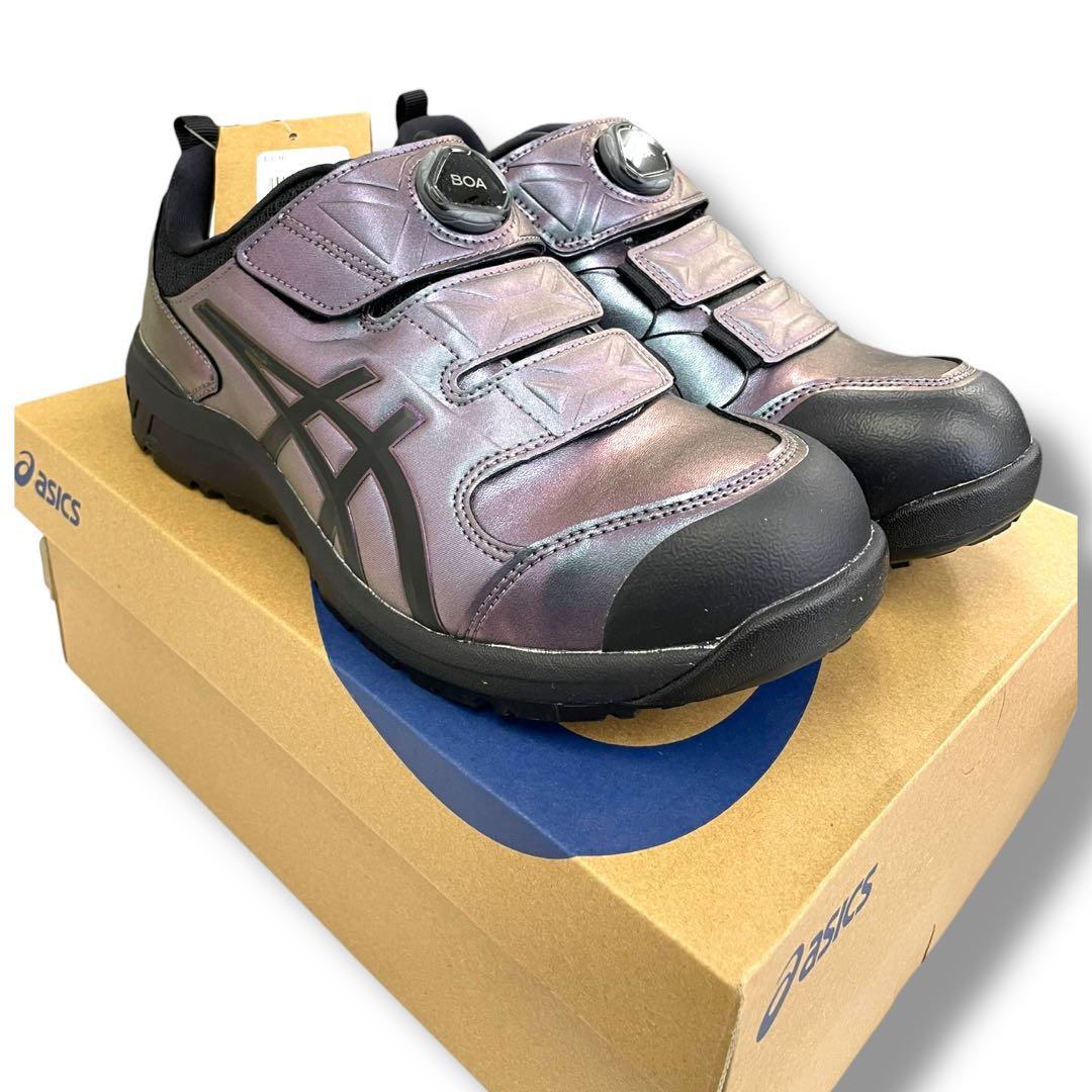 【アシックス】安全靴 WINJOB CP307 BOA MAZIORA ウィンジョブ® CP307 BOA® MAZIORA 3E相当 | プリズムパープル