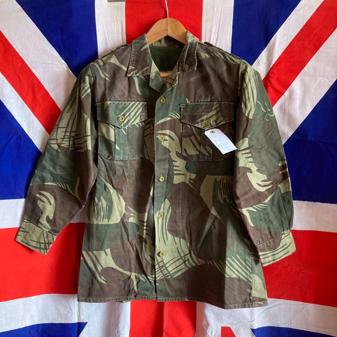 希少 ローデシア軍ブラッシュカモシャツ 1号 精巧レプリカ 絶版旧ロット