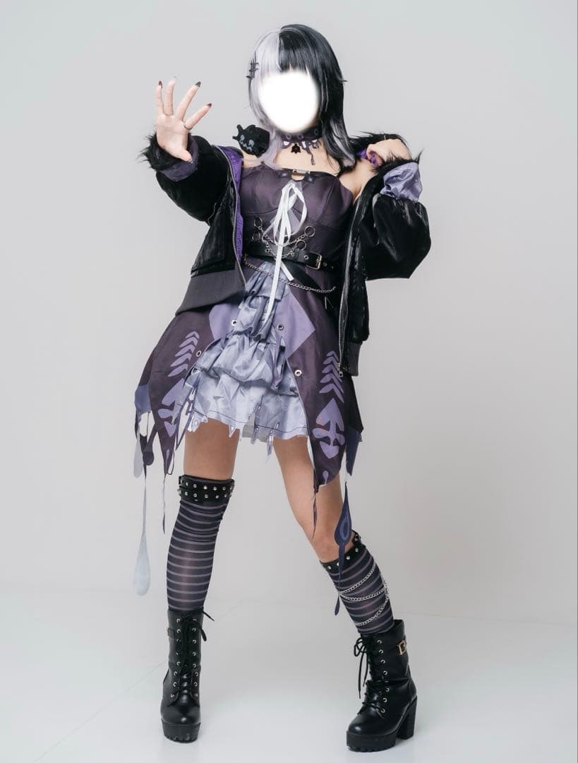 ホロライブ シオリ・ノヴェラ コスプレ衣装 靴付き hololive（ホロライブ） シオリ・ノヴェラ 初期衣装 コスプレ衣装