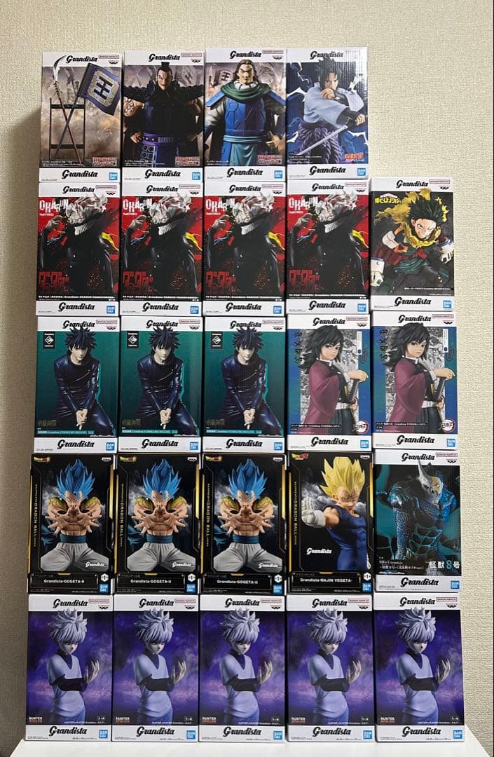 24点　ジャンプ系　フィギュア　まとめ売り　grandista ジャンプキャラ フィギュアまとめ売り - メルカリ