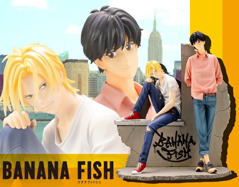 バナナフィッシュ アッシュ＆英二 フィギュア