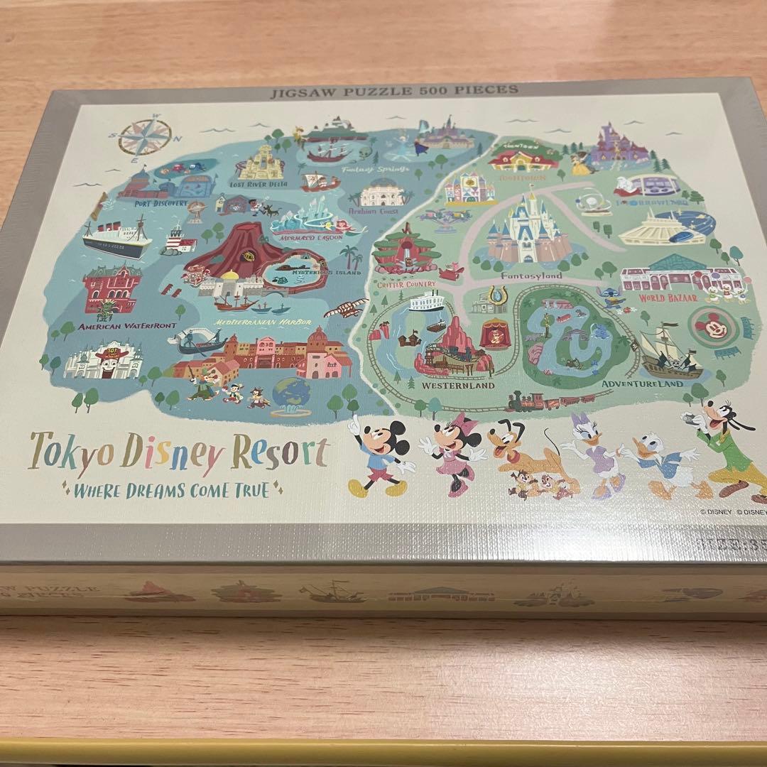 東京ディズニーリゾート パーク柄　ジグソーパズル 500ピース Amazon.co.jp: TokyoDisneyResort 美女と野獣 ジグソーパズル 500