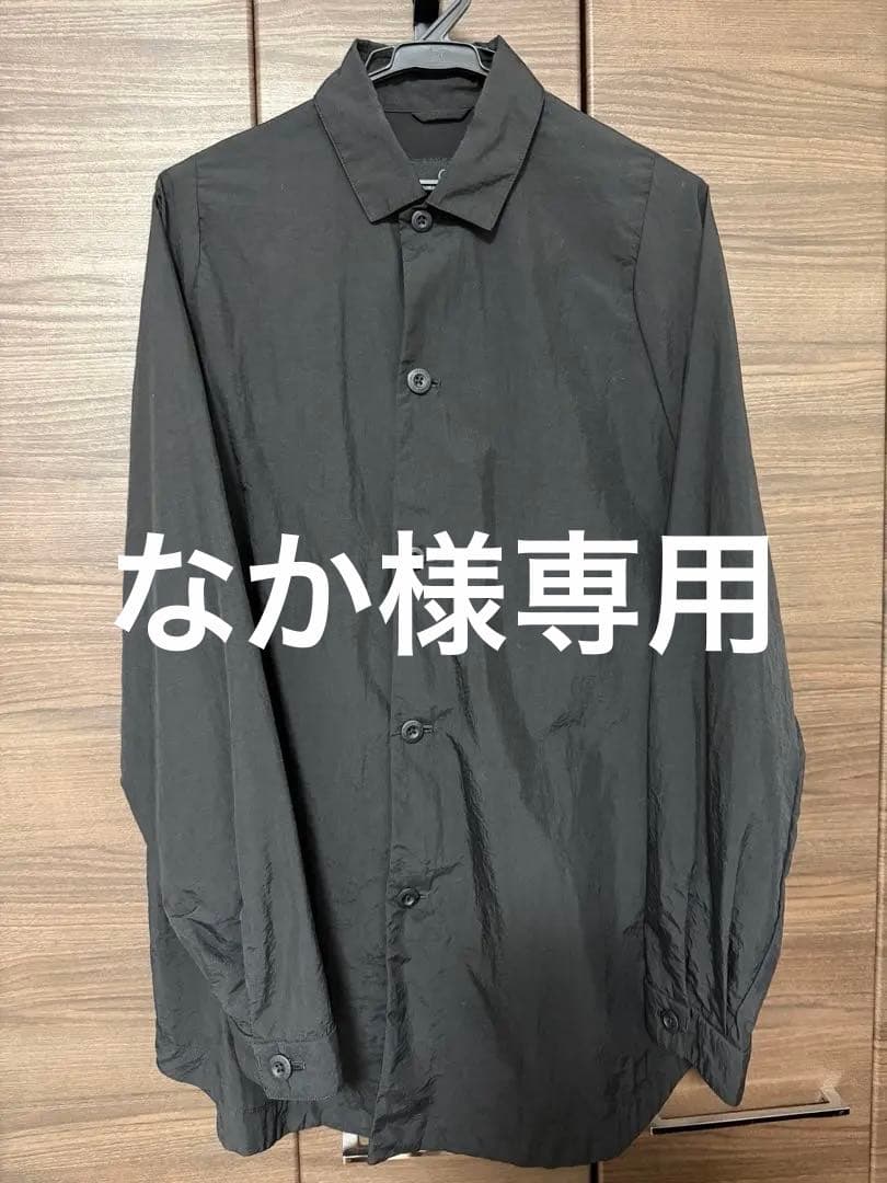 TEATORA テアトラ カートリッジ シャツ パッカブル ブラック サイズ1