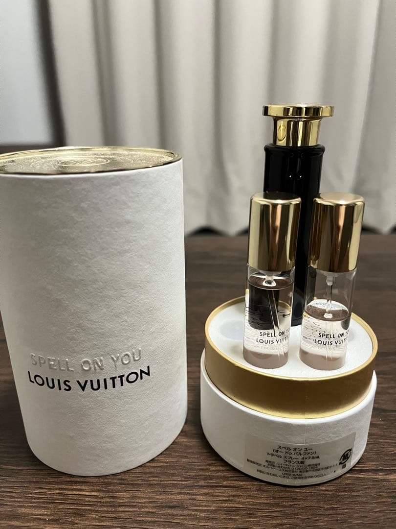 LOUIS VUITTON 香水 アトマイザー付 LOUIS VUITTON - ◇ルイヴィトン◇香水専用アトマイザー◇新作香水付き