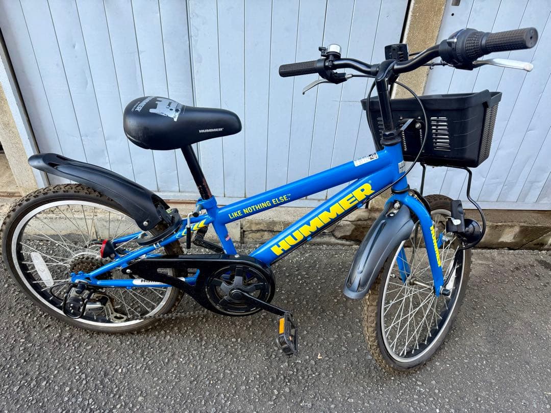 HUMMER 子供用自転車 20インチ 6速 青×黄色 中古 HUMMER（ハマー） HUMMER KIDS 18-OH イエロー 変速なし 18型 63337-07