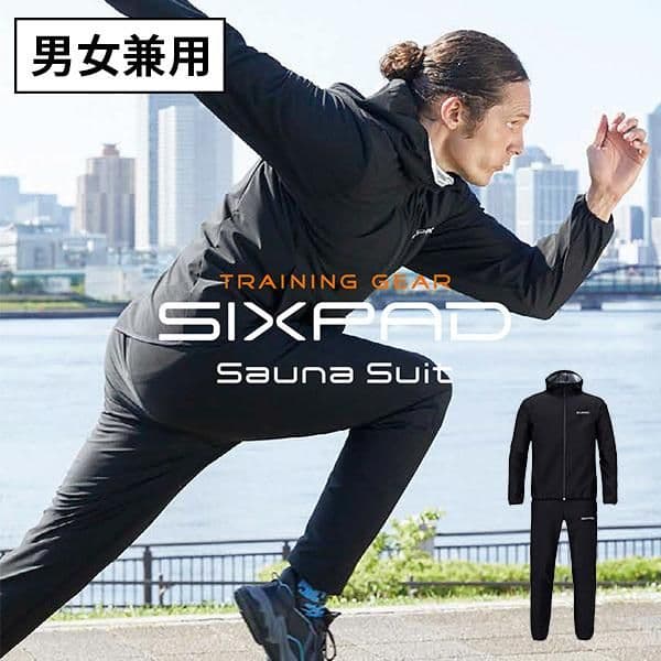 男女兼用★SIXPAD フード付セットアップ　サウナスーツ　上下LL 　定価2万 SIXPAD Sauna Suit シックスパッド サウナスーツ S M L LL 男女兼用