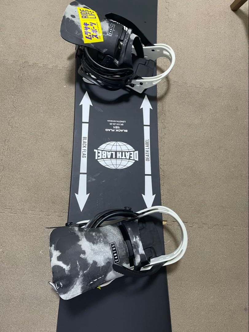 BURTONカーテル 24モデル Mサイズ