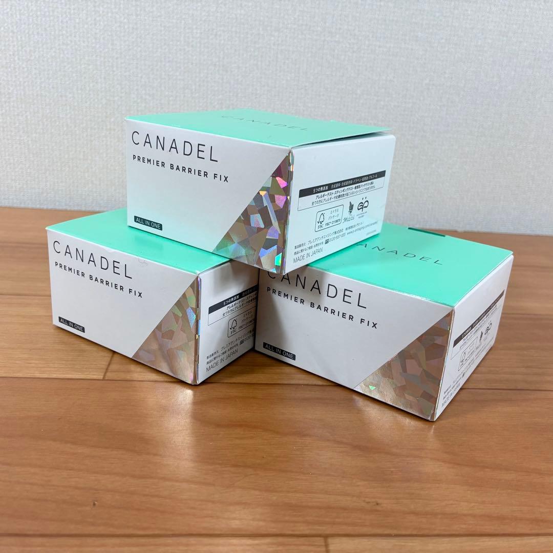 【新品】CANADEL カナデル プレミアバリアフィックス 58g 3箱セット Amazon.co.jp: 【医薬部外品 ゆらぎ敏感肌ケア*】 CANADEL プレミア