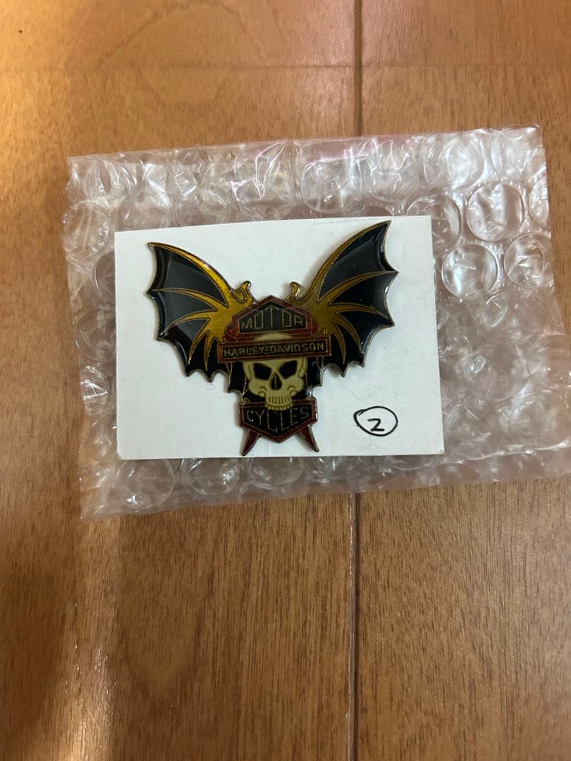 ハーレーダビッドソンHarley-Davidson ピンバッジ　デッドストック 1990s デッドストック ハーレーダビッドソン リバティエディション