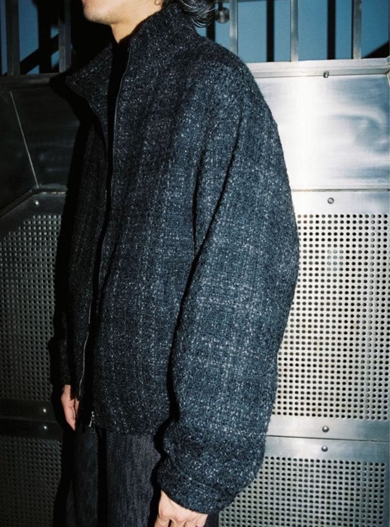 LIDNM ALPACA SILK TWEED ZIP サイズM ALPACA SILK TWEED ZIP / 商品詳細ページ / LIDNM / Llife ONLINE