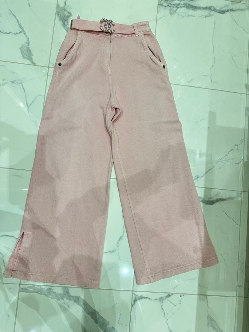 CHANEL ココベルトパンツ