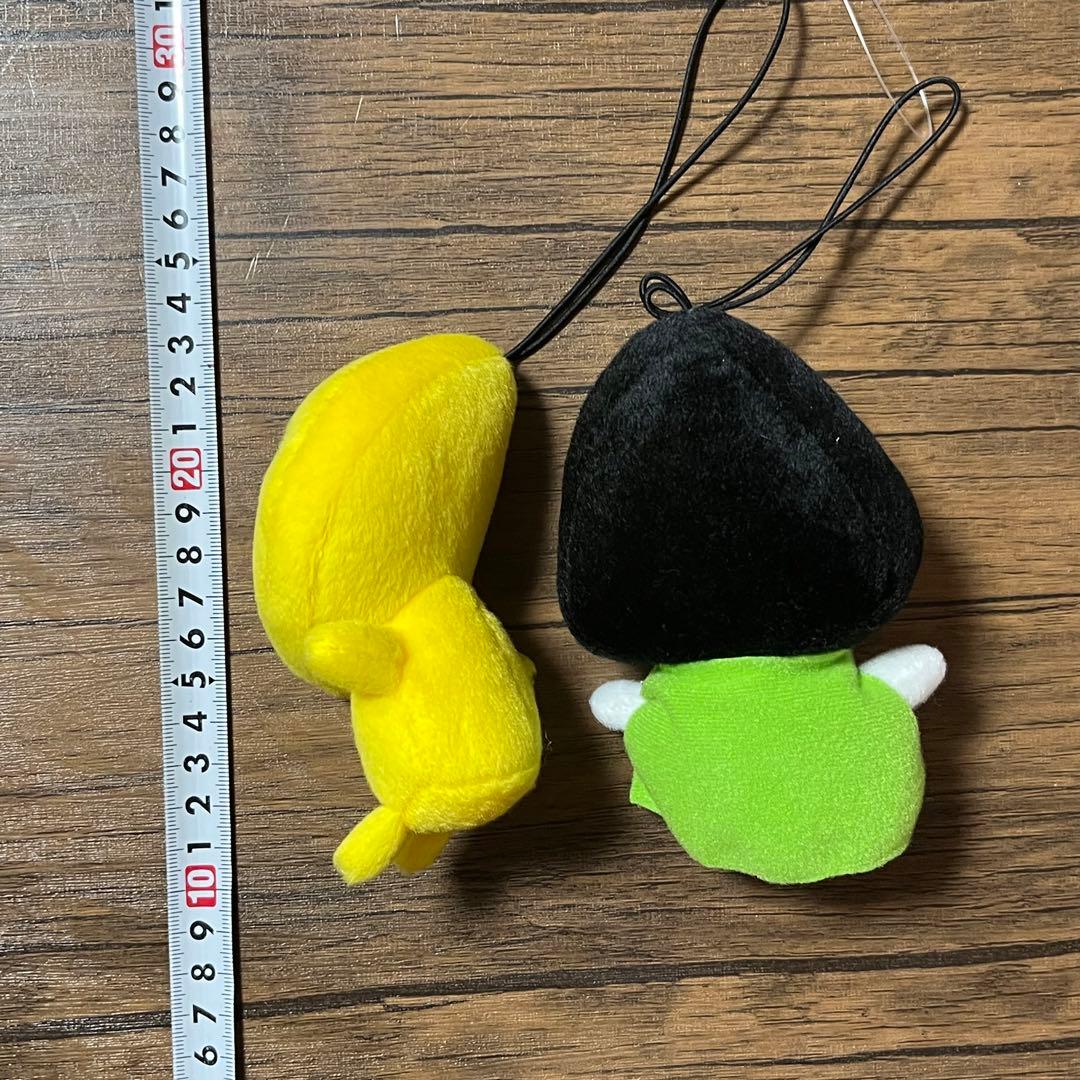 おむすびさん＆たくあんちゃん ぬいぐるみマスコットセット サンデリカ