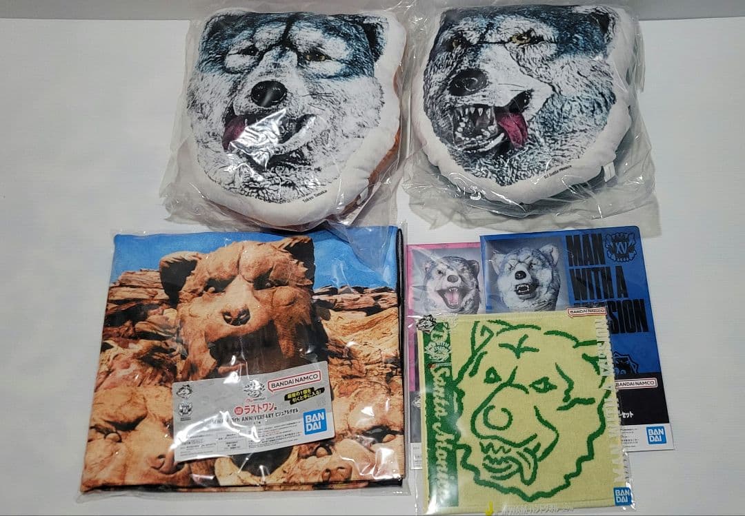 一番くじ　マンウィズ　MAN WITH A MISSION　6点まとめ販売