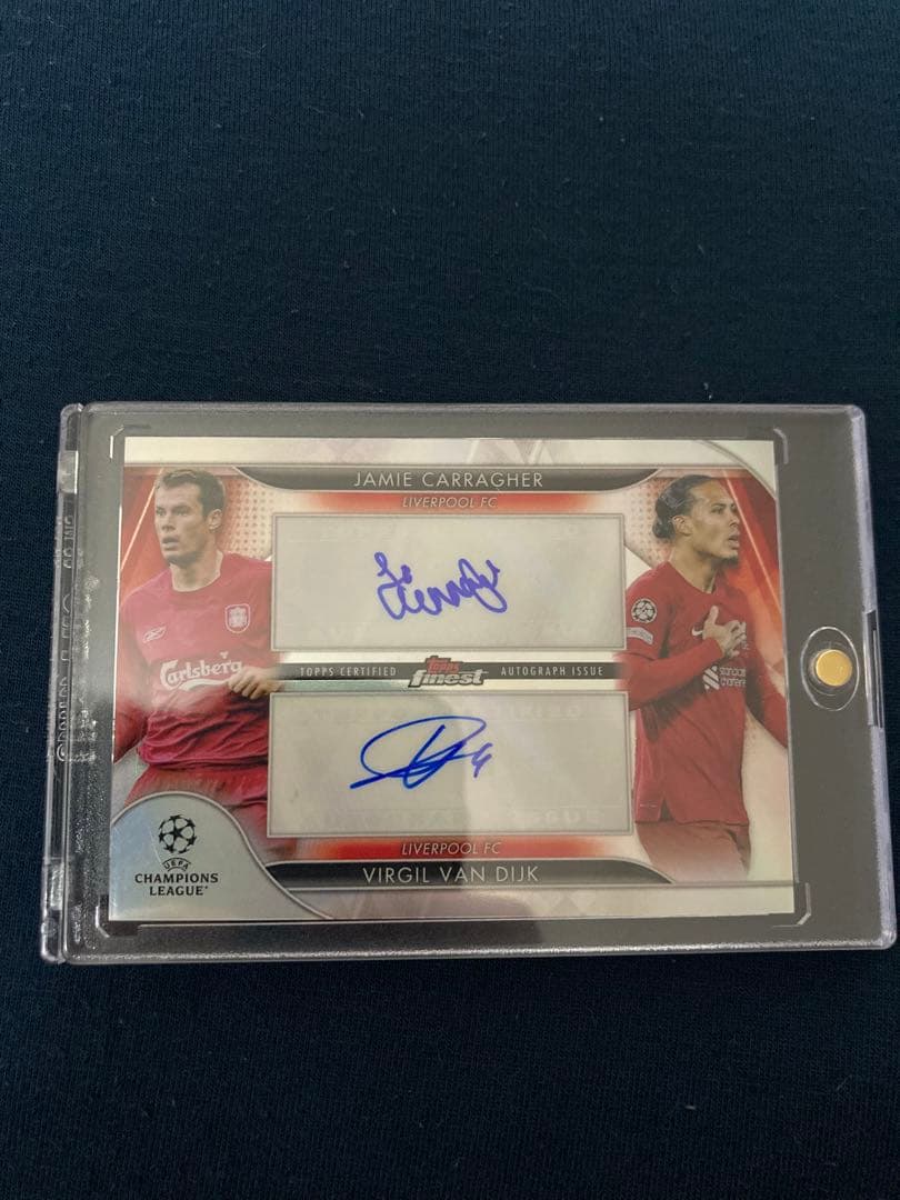 Topps finest UEFA 22-23 ファンダイク＆ギャラガー ⚽ 2022/23 TOPPS FINEST BUNDESLIGA HOBBY【製品情報】 | Trading