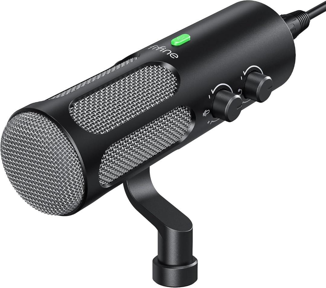 【開封済・未使用】FIFINE TANK3 ダイナミックマイク ゲーム 配信 FIFINE Tank3 レビュー】1万円台で買えるFIFINEのフラグシップモデル