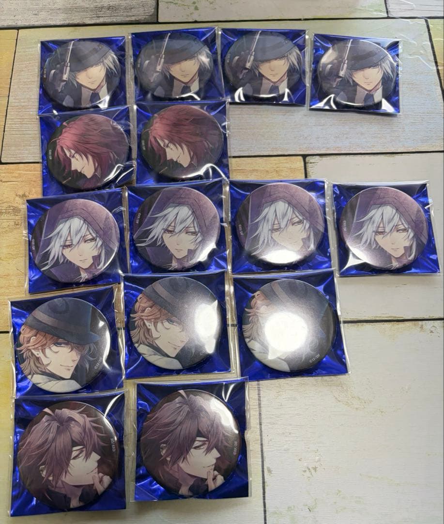 ピオフィオーレの晩鐘 夏の市 2020 ランダム 缶バッジ 15個セット ピオミュ】キャスト柄ランダム缶バッジ（全15種）【ミュージカル『ピオ