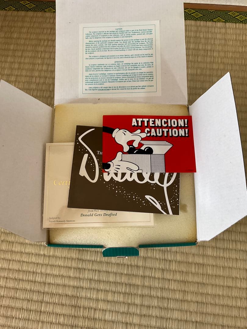 大型 ドナルドダック WDCC フィギュア 希少 ドナルドの入隊 Disney