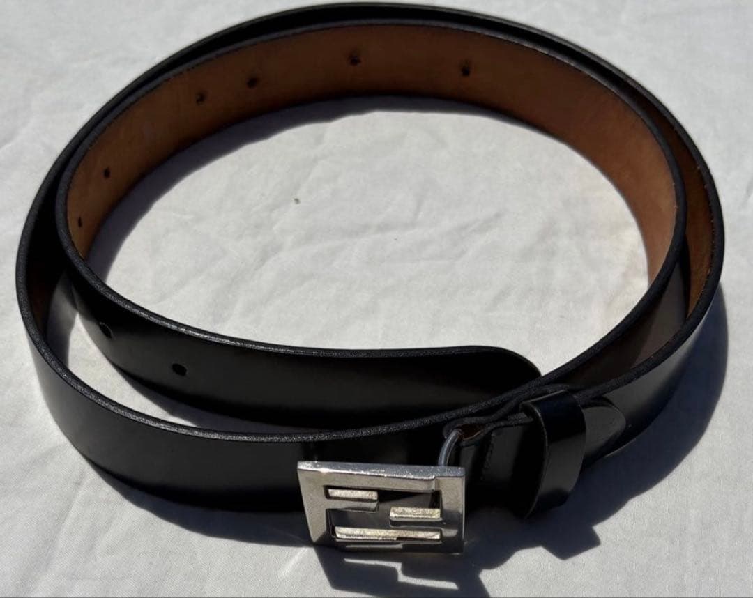 FENDI ベルト　FF 楽天市場】FENDI フェンディ FF Logo Belt ベルト FF柄 FFバックル