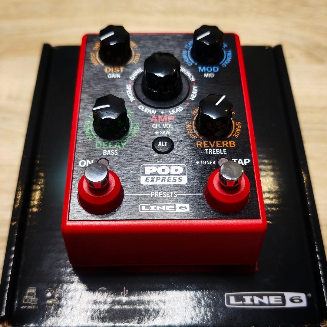 LINE6／POD EXPRESS／ギターマルチエフェクター
