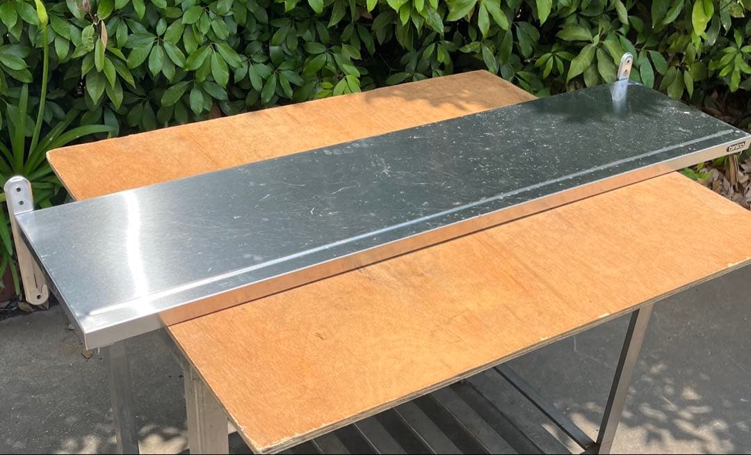 ステンレス製平棚　吊棚　1200×300 ②